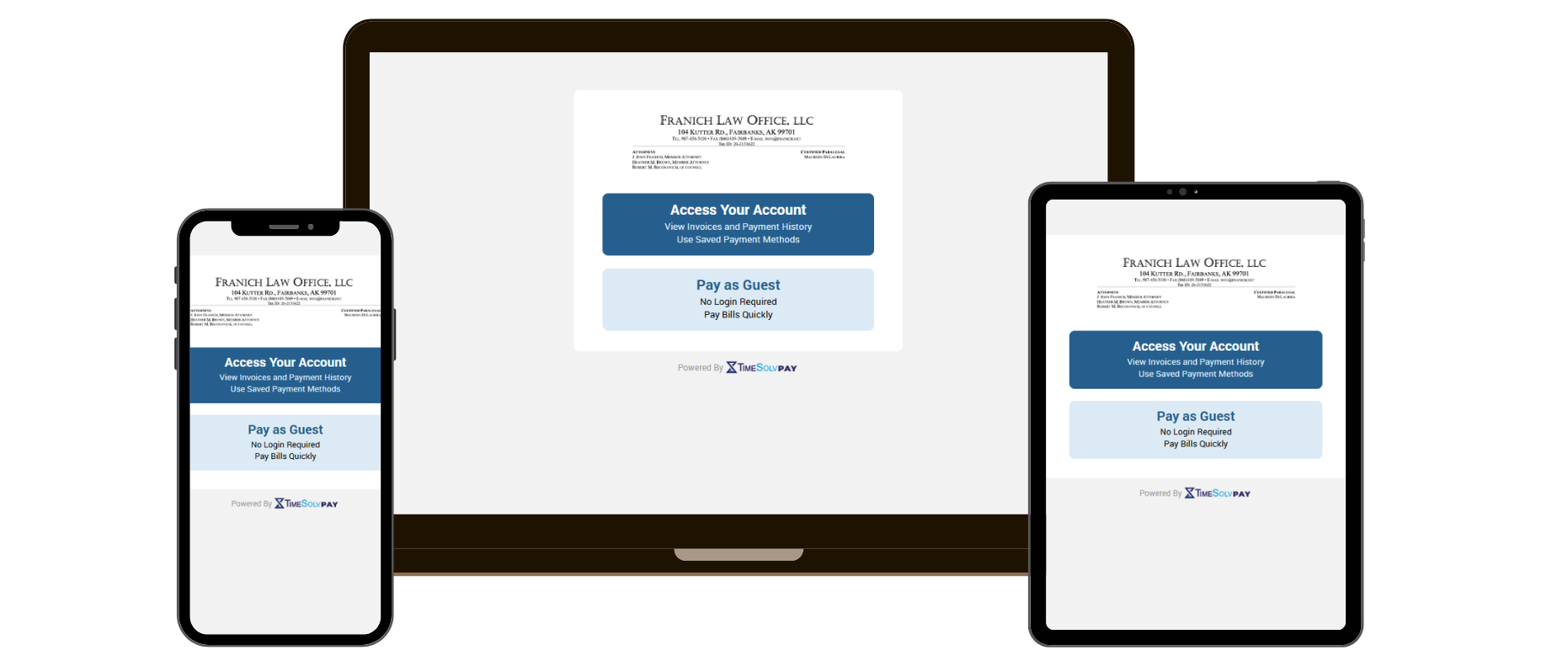 Franich Law Payments Franich Law Payments